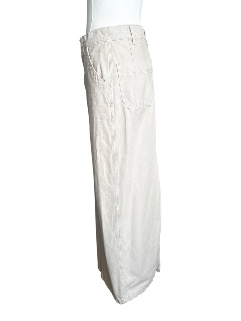 Helsa Workwear Long Skirt Khaki Small - Picture 5 of 12
